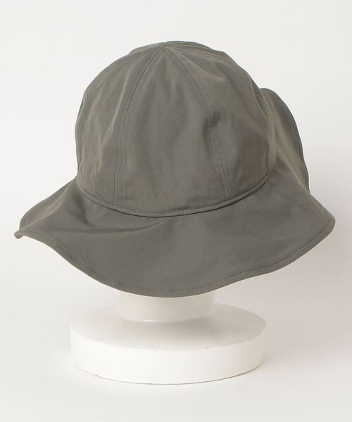 Snow Peak（スノーピーク）の「TAKIBI Weather Cloth Hat（ハット・レディース・カーキ/ブラック・2）」の10枚目の写真