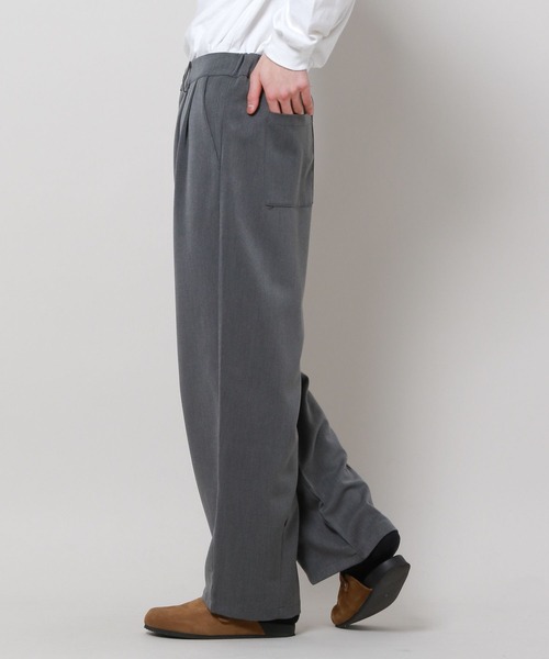 ALAND（エーランド）の「3.3 Field Trip／ツータックスラックス 2188759（スラックス・メンズ・ブラック/グレー・FREE）」の3枚目の写真