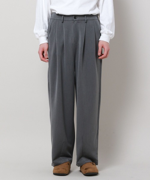 ALAND（エーランド）の「3.3 Field Trip／ツータックスラックス 2188759（スラックス・メンズ・ブラック/グレー・FREE）」の18枚目の写真