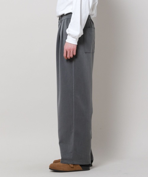 ALAND（エーランド）の「3.3 Field Trip／ツータックスラックス 2188759（スラックス・メンズ・ブラック/グレー・FREE）」の6枚目の写真