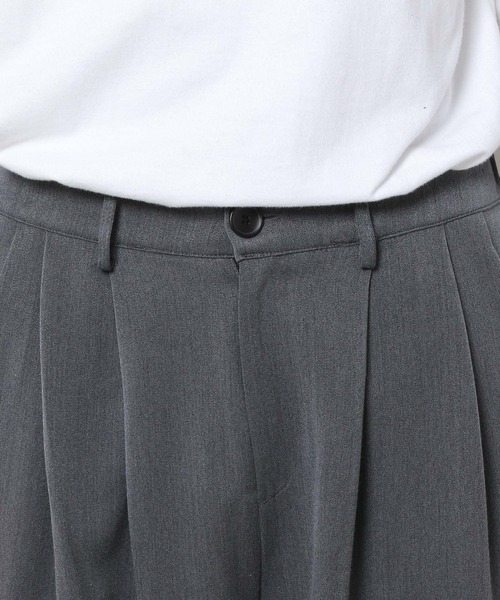 ALAND（エーランド）の「3.3 Field Trip／ツータックスラックス 2188759（スラックス・メンズ・ブラック/グレー・FREE）」の13枚目の写真