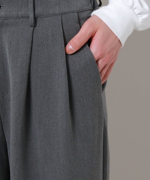 ALAND（エーランド）の「3.3 Field Trip／ツータックスラックス 2188759（スラックス・メンズ・ブラック/グレー・FREE）」の15枚目の写真