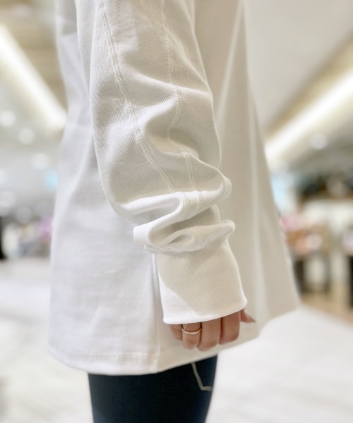 GREEN BOWL（グリーンボウル）の「グリーンボウル【GREEN BOWL】Rare Rib L/S T-shirts（Tシャツ/カットソー・メンズ・ホワイト/オリーブ/杢グレー/ネイビー/レッド/ベージュ・M/L）」の8枚目の写真