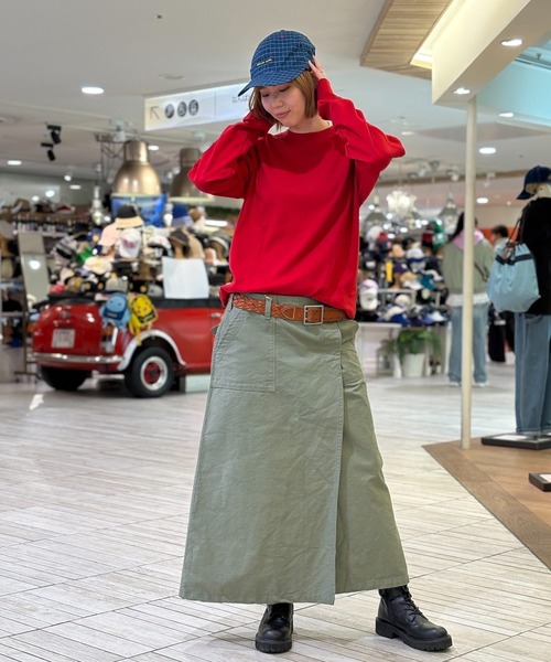 GREEN BOWL（グリーンボウル）の「グリーンボウル【GREEN BOWL】Rare Rib L/S T-shirts（Tシャツ/カットソー・メンズ・ホワイト/オリーブ/杢グレー/ネイビー/レッド/ベージュ・M/L）」の14枚目の写真