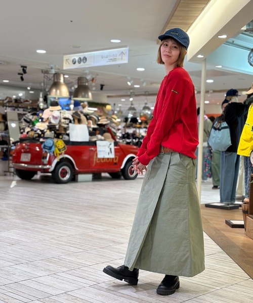 GREEN BOWL（グリーンボウル）の「グリーンボウル【GREEN BOWL】Rare Rib L/S T-shirts（Tシャツ/カットソー・メンズ・ホワイト/オリーブ/杢グレー/ネイビー/レッド/ベージュ・M/L）」の15枚目の写真