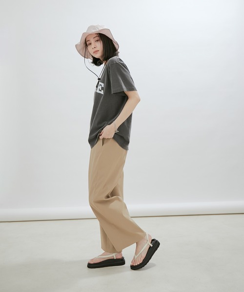 KiU（キウ）の「【KiU for SALON】[UV]別注パッカブルレインサファリハット（ハット・レディース・ピンク系その他/ライトグレー/ベージュ・FREE）」の8枚目の写真