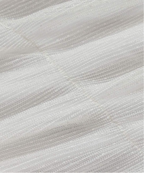 RANDA（ランダ）の「【選べる丈感】ドットチュールティアードスカート（スカート・レディース・ブラック/ホワイト・FREE/TM）」の21枚目の写真