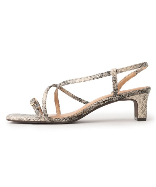 GALLEST(ギャレスト)の「クロスベルトサンダル(サンダル・レディース・ブラック/チャコール/ホワイト・30/35/40/45)」の5枚目の写真