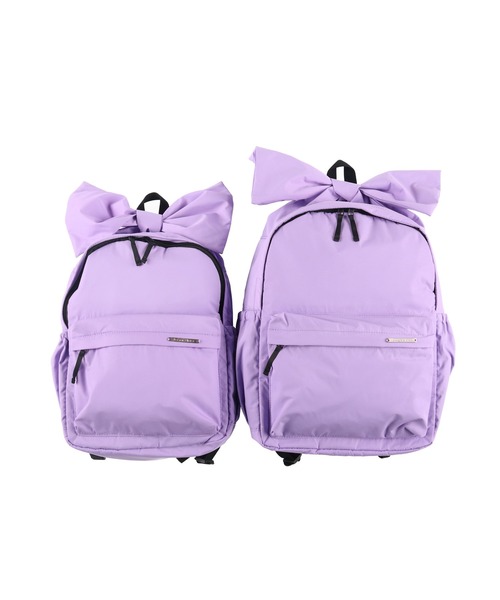 BRANSHES（ブランシェス）の「リボンリュック/Lサイズ（バックパック/リュック・キッズ・ピンク/ラベンダー・L）」の17枚目の写真