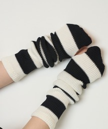 WEGO | WEGO/ボーダーアームカバー(アームカバー)