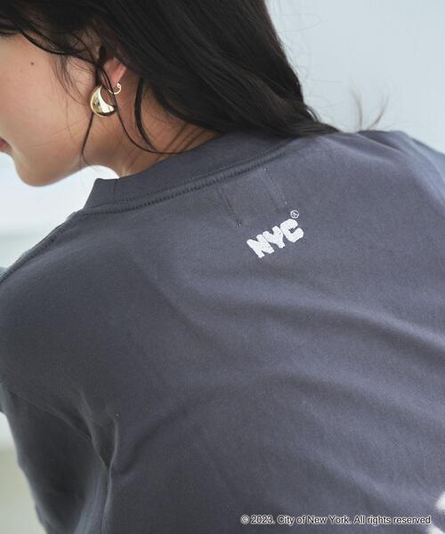 coen(コーエン)の「NYC別注ロゴプリントTシャツ(Tシャツ/カットソー・レディース・ホワイト/ベージュ/ダークグレー・M/L)」の15枚目の写真