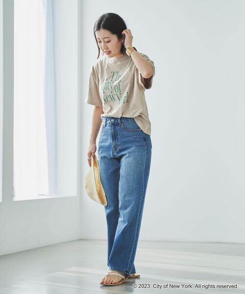 coen(コーエン)の「NYC別注ロゴプリントTシャツ(Tシャツ/カットソー・レディース・ホワイト/ベージュ/ダークグレー・M/L)」の18枚目の写真