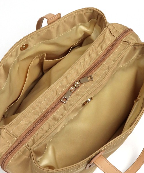 COLDE （コルデ）の「【COLDE】3部屋仕切り付き◎ボストンバッグ 3231-804-1（ボストンバッグ・レディース・ブラック/ベージュ/カーキ・FREE）」の18枚目の写真