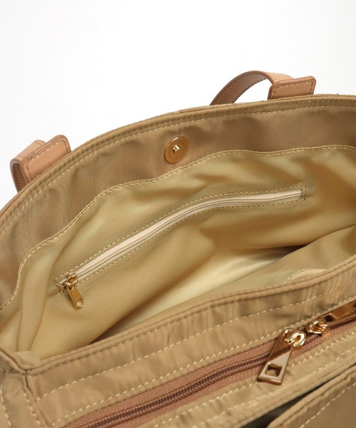 COLDE （コルデ）の「【COLDE】3部屋仕切り付き◎ボストンバッグ 3231-804-1（ボストンバッグ・レディース・ブラック/ベージュ/カーキ・FREE）」の20枚目の写真