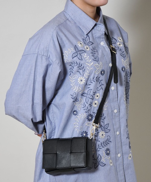 AULENTTI（オウレンティ）の「【AULENTTI】ショルダーバッグ（ショルダーバッグ・レディース・ブラック/ブラウン・FREE）」の7枚目の写真