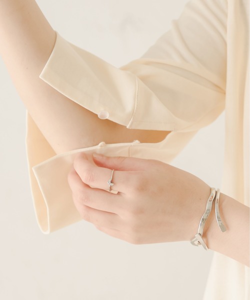 Ambre Neige(アンブルネージュ)の「カットマーメイドワンピース/【WEB/EC限定商品】(ワンピース・レディース・アイボリー/ダークブラウン・FREE)」の14枚目の写真