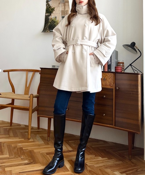 moment+（モーメントプラス）の「ストレッチロングブーツ（ブーツ・レディース・ブラック・L/S/LL/M）」の9枚目の写真