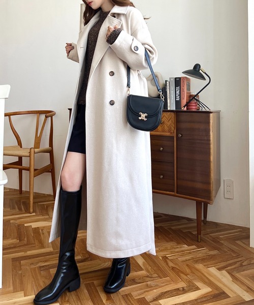 moment+（モーメントプラス）の「ストレッチロングブーツ（ブーツ・レディース・ブラック・L/S/LL/M）」の6枚目の写真