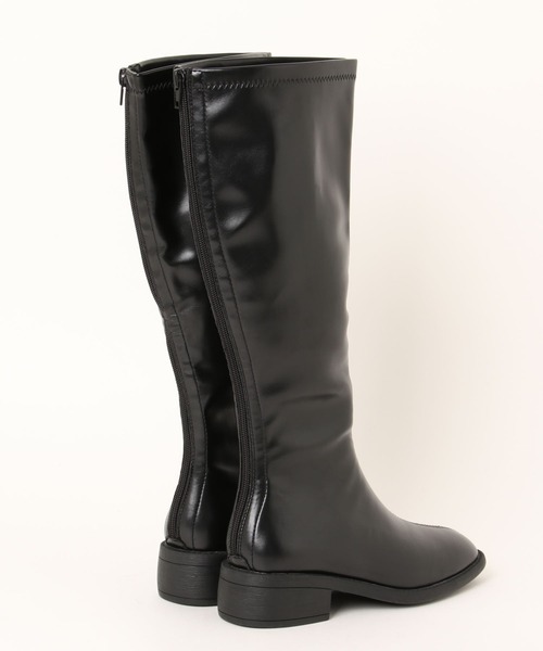 moment+（モーメントプラス）の「ストレッチロングブーツ（ブーツ・レディース・ブラック・L/S/LL/M）」の18枚目の写真
