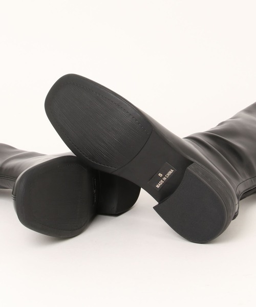 moment+（モーメントプラス）の「ストレッチロングブーツ（ブーツ・レディース・ブラック・L/S/LL/M）」の19枚目の写真