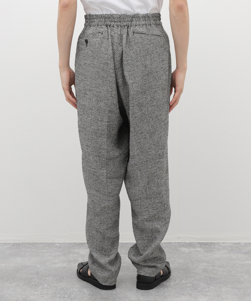 saby（サバイ）の「【saby / サバイ】TWEED TAPERED EASY PANTS（スラックス・メンズ・ブラック・3）」の11枚目の写真
