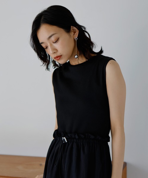 hellam(へラム)の「バイカラー ボールピアス(ピアス(両耳用)・レディース・シルバー・FREE)」の2枚目の写真