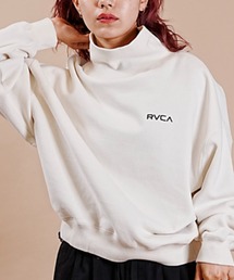 RVCA | RVCA/ルーカ スウェット ハイネック ルーズシルエット ワンポイント BD044-152(スウェット)
