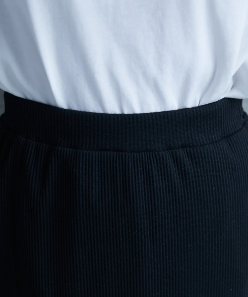 GEVS.（ジェイヴィス）の「＜大きいサイズ＞ レギンス付カットソータイトスカート GEVS.（スカート・レディース・ブラック・L/LL/3L/4L/5L）」の12枚目の写真