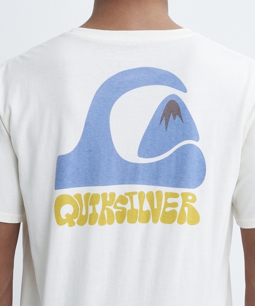 Quiksilver(クイックシルバー)の「ANDY Y ANDY TEE 1/クイックシルバー半袖Tシャツ(Tシャツ/カットソー・メンズ・ブルー/グレー・MEDIUM/LARGE/X-LARGE/SMALL)」の6枚目の写真
