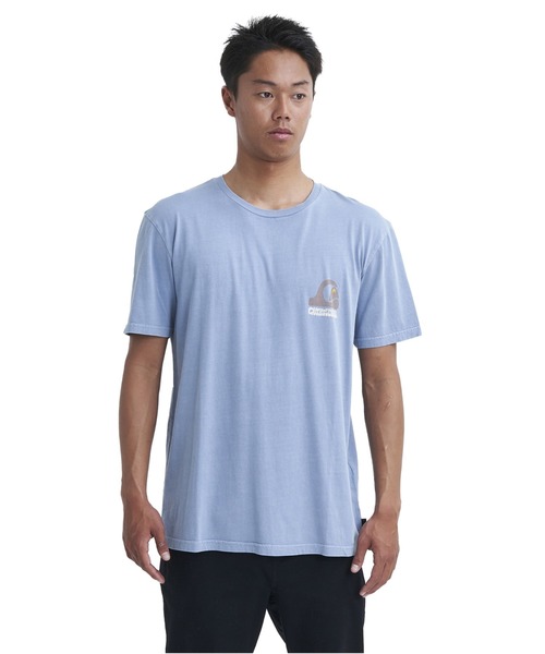 Quiksilver(クイックシルバー)の「ANDY Y ANDY TEE 1/クイックシルバー半袖Tシャツ(Tシャツ/カットソー・メンズ・ブルー/グレー・MEDIUM/LARGE/X-LARGE/SMALL)」の3枚目の写真