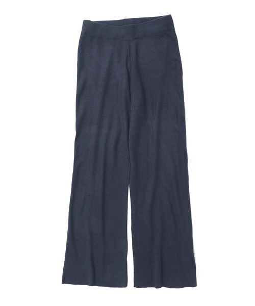 Fashion Letter(ファッションレター)の「【M-5L】ニットフレアパンツ(その他パンツ・レディース・ベージュ/ネイビー/ブラック・M~L/LL~3L/4L~5L)」の21枚目の写真