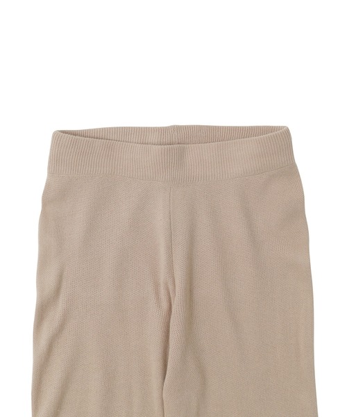 Fashion Letter(ファッションレター)の「【M-5L】ニットフレアパンツ(その他パンツ・レディース・ベージュ/ネイビー/ブラック・M~L/LL~3L/4L~5L)」の17枚目の写真
