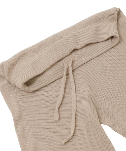 Fashion Letter(ファッションレター)の「【M-5L】ニットフレアパンツ(その他パンツ・レディース・ベージュ/ネイビー/ブラック・M~L/LL~3L/4L~5L)」の8枚目の写真