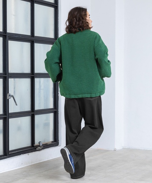 PBLIM(ページボーイリム)の「PBLIM/ステッチタックワイドパンツ(その他パンツ・レディース・ブラック/ベージュ/ブルー系その他/ボルドー・MEDIUM/LARGE)」の10枚目の写真