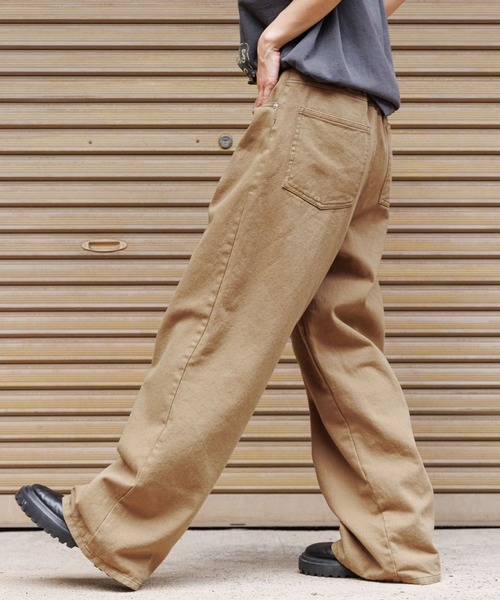 PBLIM(ページボーイリム)の「PBLIM/ステッチタックワイドパンツ(その他パンツ・レディース・ブラック/ベージュ/ブルー系その他/ボルドー・MEDIUM/LARGE)」の20枚目の写真