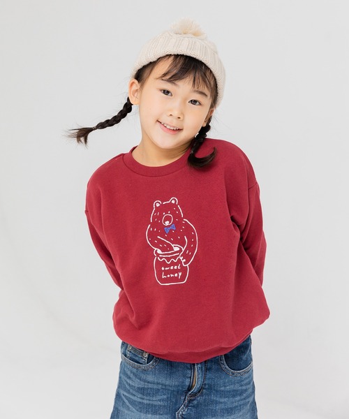 chil2(チルツー)の「コットン100% プリントトレーナー(Tシャツ/カットソー・キッズ・C/A/P/N/D/K/F/O/B/E/G/L/J/M/I/H・80cm/90cm/100cm/110cm/120cm/130cm/140cm)」の11枚目の写真
