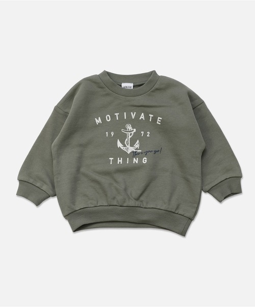 chil2(チルツー)の「コットン100% プリントトレーナー(Tシャツ/カットソー・キッズ・C/A/P/N/D/K/F/O/B/E/G/L/J/M/I/H・80cm/90cm/100cm/110cm/120cm/130cm/140cm)」の13枚目の写真