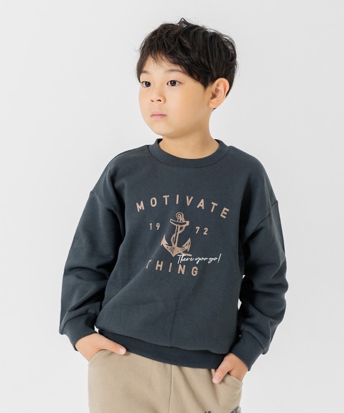 chil2(チルツー)の「コットン100% プリントトレーナー(Tシャツ/カットソー・キッズ・C/A/P/N/D/K/F/O/B/E/G/L/J/M/I/H・80cm/90cm/100cm/110cm/120cm/130cm/140cm)」の14枚目の写真