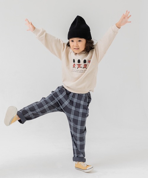 chil2(チルツー)の「コットン100% プリントトレーナー(Tシャツ/カットソー・キッズ・C/A/P/N/D/K/F/O/B/E/G/L/J/M/I/H・80cm/90cm/100cm/110cm/120cm/130cm/140cm)」の17枚目の写真