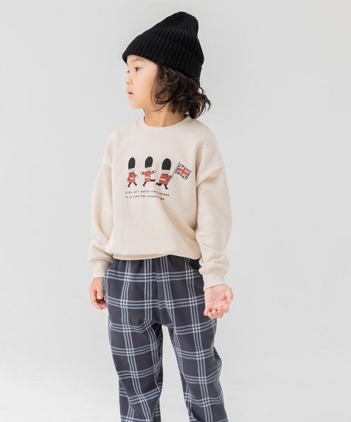 chil2(チルツー)の「コットン100% プリントトレーナー(Tシャツ/カットソー・キッズ・C/A/P/N/D/K/F/O/B/E/G/L/J/M/I/H・80cm/90cm/100cm/110cm/120cm/130cm/140cm)」の18枚目の写真