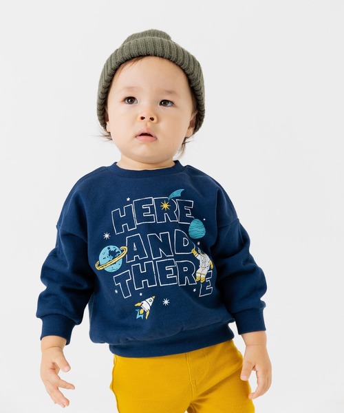 chil2(チルツー)の「コットン100% プリントトレーナー(Tシャツ/カットソー・キッズ・C/A/P/N/D/K/F/O/B/E/G/L/J/M/I/H・80cm/90cm/100cm/110cm/120cm/130cm/140cm)」の20枚目の写真