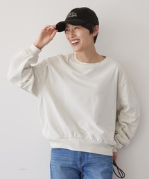 AMERICAN HOLIC | ミニ裏毛袖ボリュームカットプルオーバー(Tシャツ/カットソー)