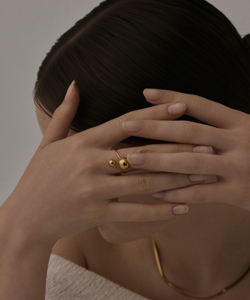 CENE】セネ/ダブルボールリング（リング）｜CENE（セネ）の