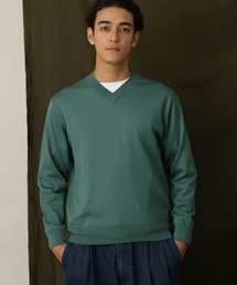 NANO universe | 「毛玉レスニット」ファインゲージＶネック(ニット/セーター)