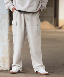 B:MING by BEAMS / ヘビーウェイト ワイド スウェットカーゴパンツ