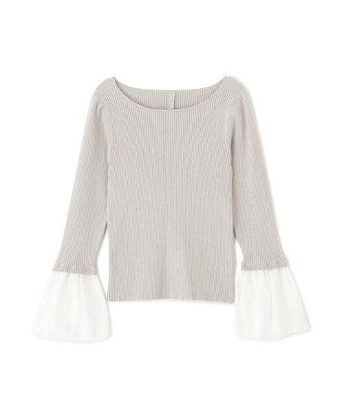 PROPORTION BODY DRESSING（プロポーションボディドレッシング）の「フレアスリーブニット / 1213270921（ニット/セーター・レディース・グレー/ブラック/ボルドー・SMALL/MEDIUM）」の9枚目の写真