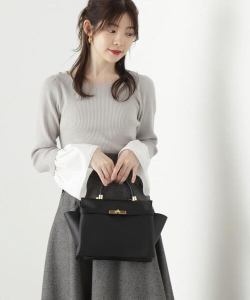 PROPORTION BODY DRESSING（プロポーションボディドレッシング）の「フレアスリーブニット / 1213270921（ニット/セーター・レディース・グレー/ブラック/ボルドー・SMALL/MEDIUM）」の15枚目の写真