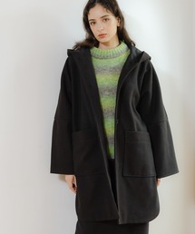 LAKOLE | ウーリーテックフーデッドコート / 704771(その他アウター)