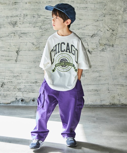 PAIRMANON STREET（ペアマノンストリート）の「【PAIRMANON STREET】【プレミアムコットン100】【かぞくおそろい】選べるデザインユニセックスTシャツ（Tシャツ/カットソー・キッズ・ブラック系その他5/ホワイト系その他4/ホワイト系その他2/グリーン系その他2/ブルー系その他4/ベージュ系その他/ブラック系その他/グリーン系その他/ホワイト系その他/オレンジ/ブラック系その他3/ブラック系その他4/パープル系その他/レッド系その他/ブルー系その他2/ブラック系その他2/ブルー系その他3・140/120/80/90/130/110/150/100）」の19枚目の写真