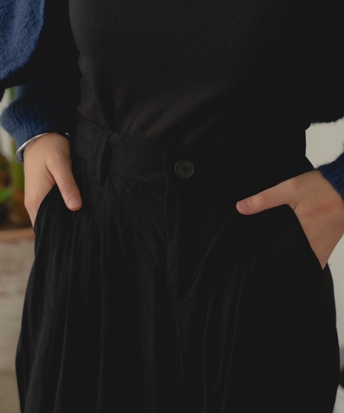 AO2（アオズ）の「Two-Tuck Slacks / 2タックスラックス（スラックス・レディース・ブラック/グレー/アイボリー・M/L）」の11枚目の写真